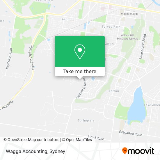 Wagga Accounting map