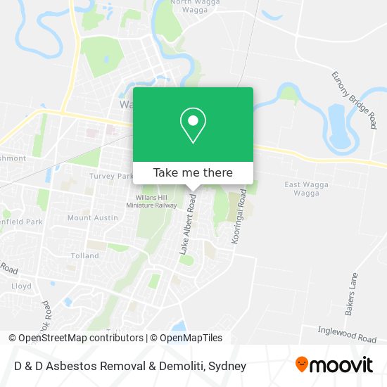 D & D Asbestos Removal & Demoliti map