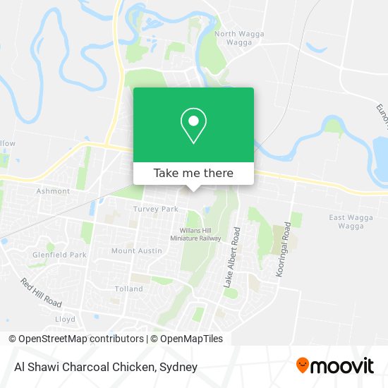 Al Shawi Charcoal Chicken map