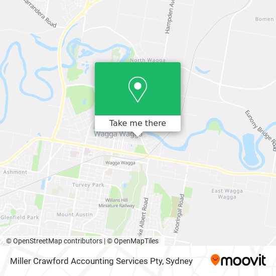 Miller Crawford Accounting Services Pty map