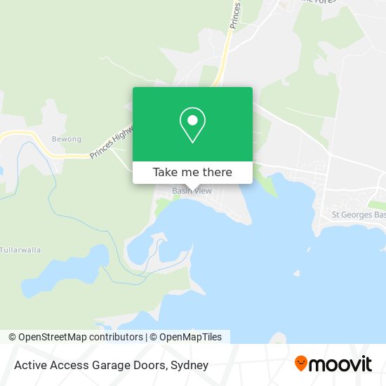 Active Access Garage Doors map