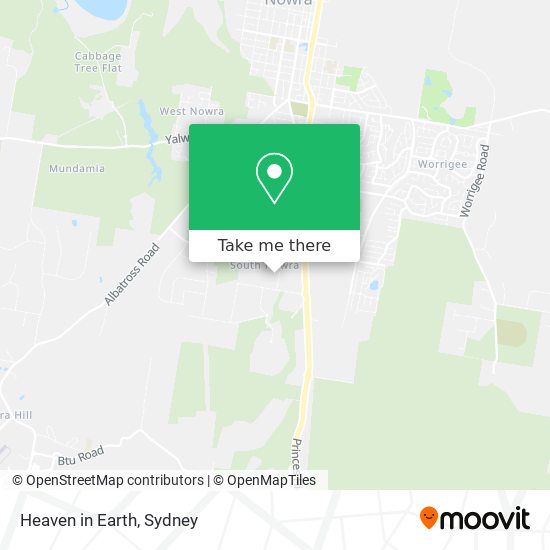 Heaven in Earth map