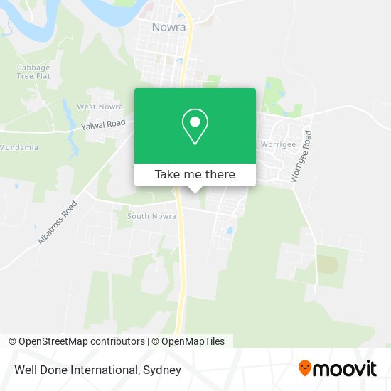 Well Done International map