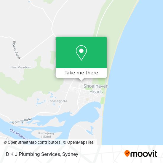 D K J Plumbing Services map