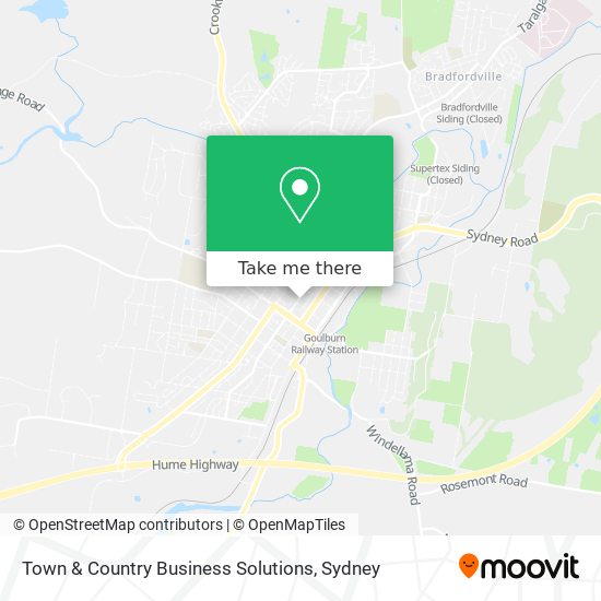 Town & Country Business Solutions map