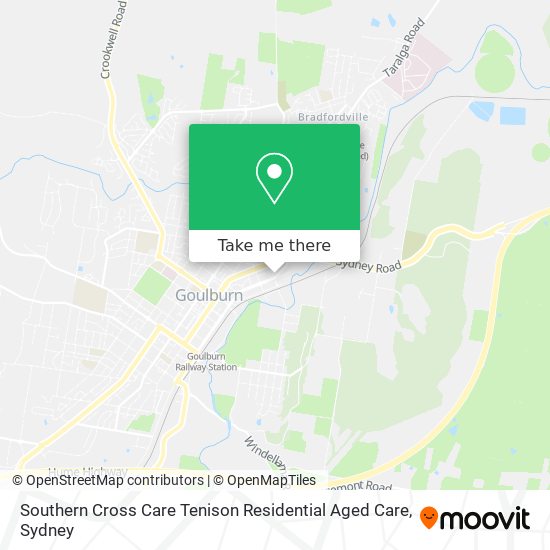 Southern Cross Care Tenison Residential Aged Care map