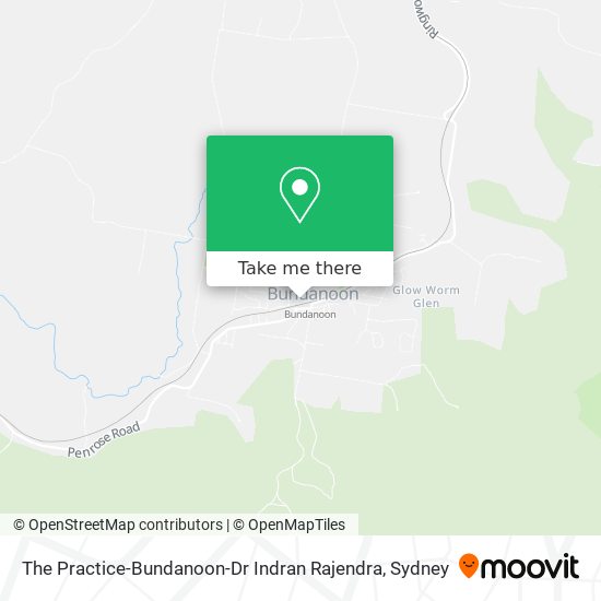 The Practice-Bundanoon-Dr Indran Rajendra map