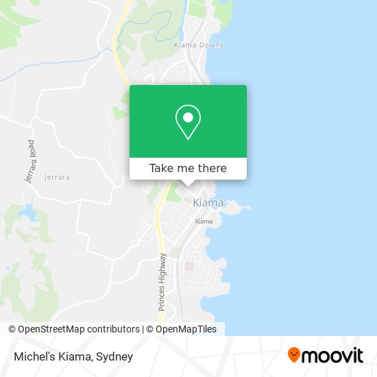 Michel's Kiama map