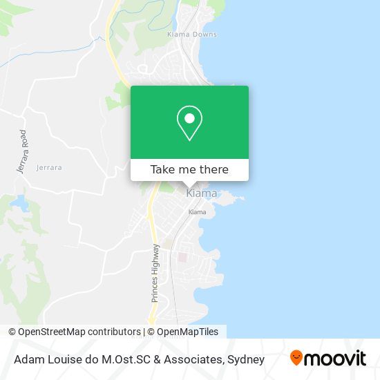 Adam Louise do M.Ost.SC & Associates map