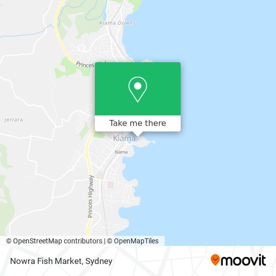 Nowra Fish Market map