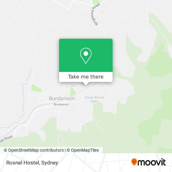 Rosnel Hostel map