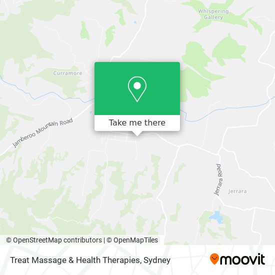 Treat Massage & Health Therapies map