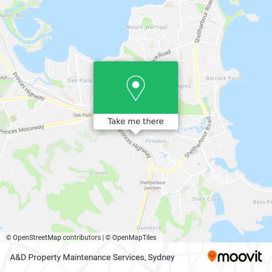 A&D Property Maintenance Services map