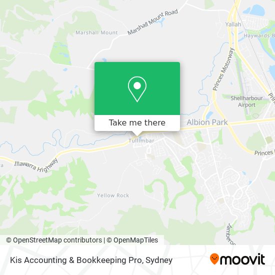 Kis Accounting & Bookkeeping Pro map