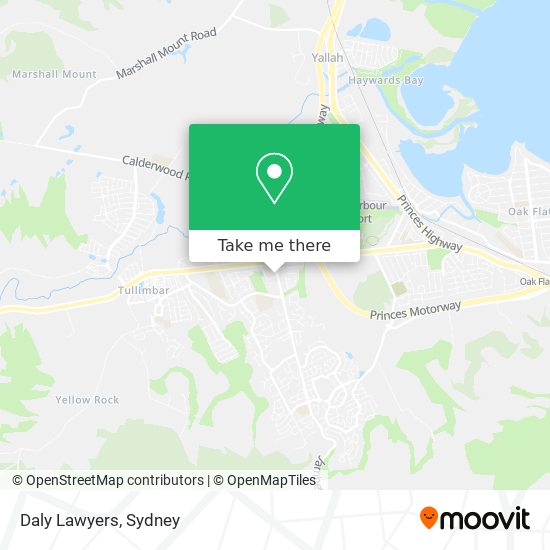 Daly Lawyers map