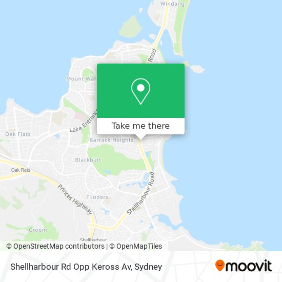 Shellharbour Rd Opp Keross Av map