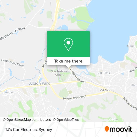 TJ's Car Electrics map
