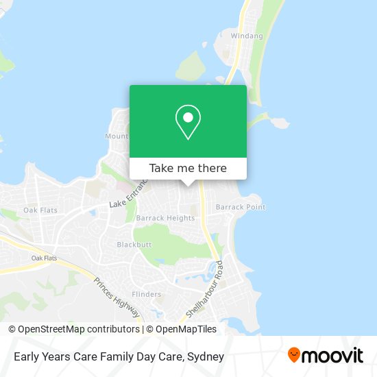 Mapa Early Years Care Family Day Care