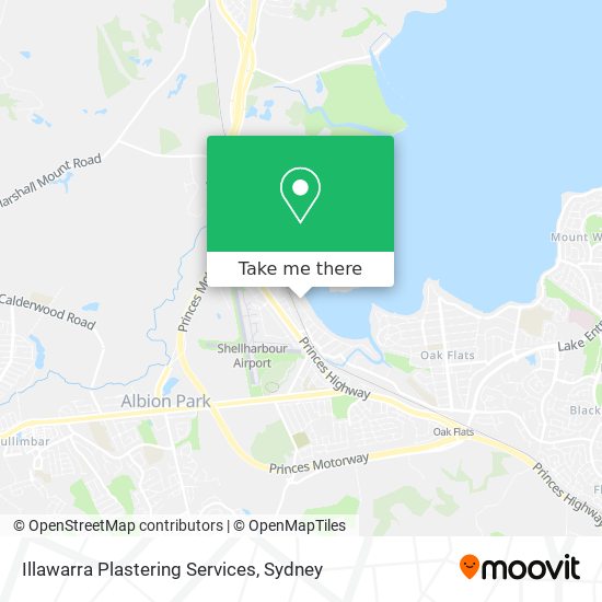 Illawarra Plastering Services map