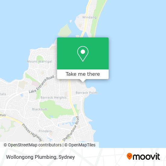 Wollongong Plumbing map