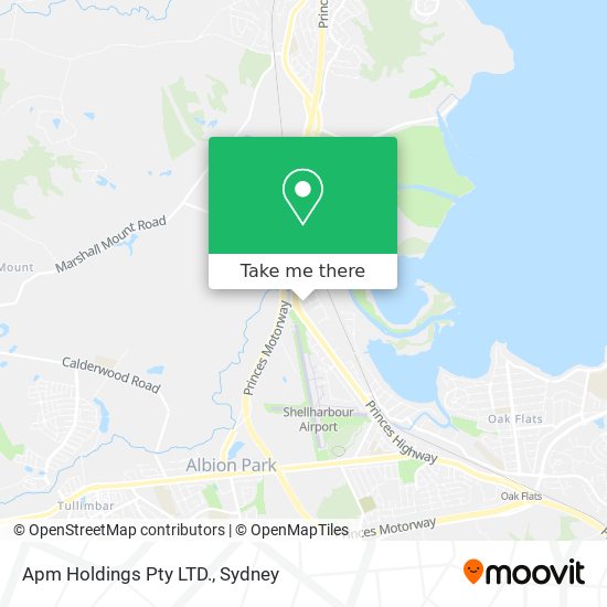 Apm Holdings Pty LTD. map