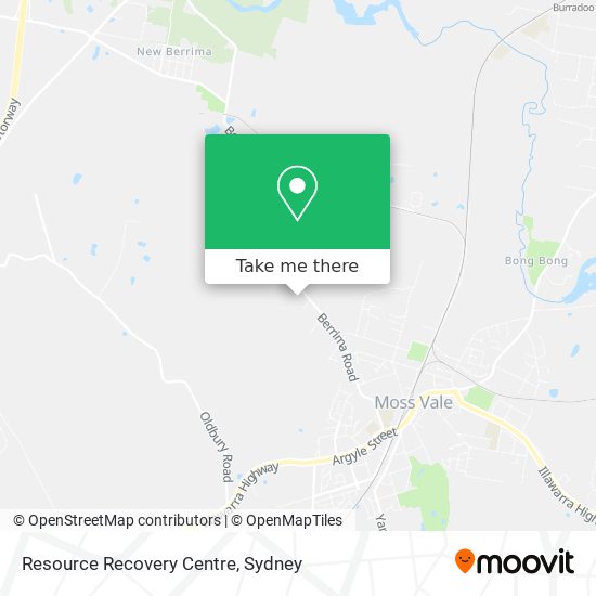 Resource Recovery Centre map