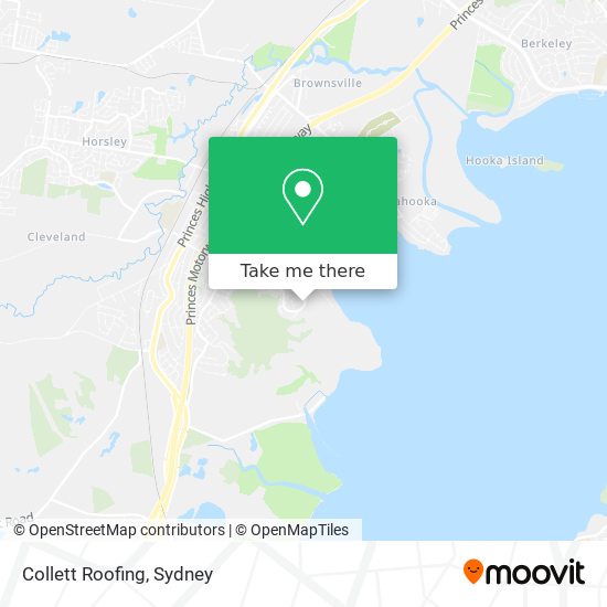 Collett Roofing map