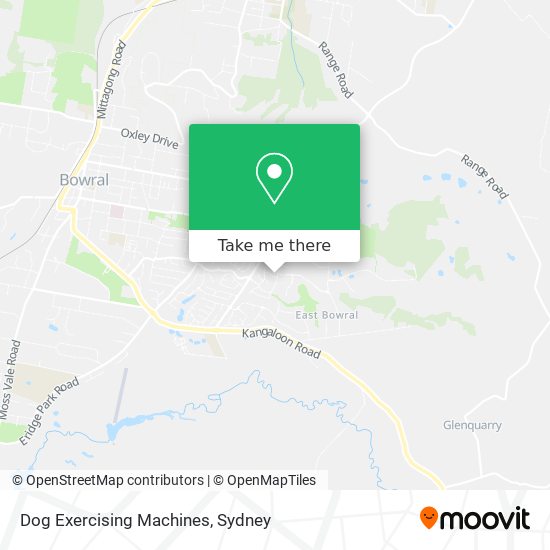 Mapa Dog Exercising Machines