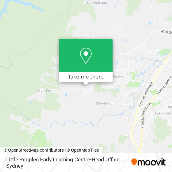Little Peoples Early Learning Centre-Head Office map