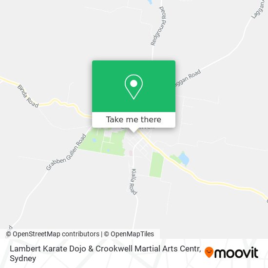 Lambert Karate Dojo & Crookwell Martial Arts Centr map