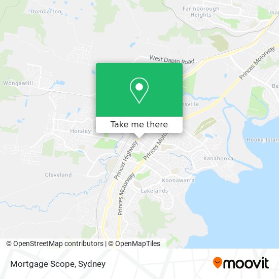 Mortgage Scope map