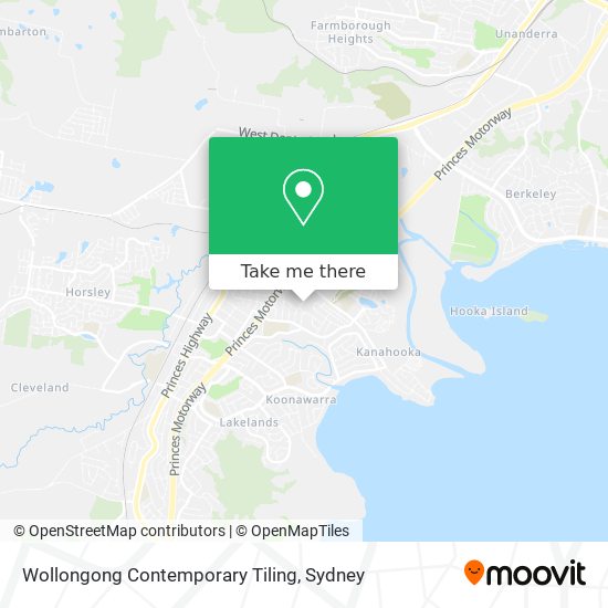 Mapa Wollongong Contemporary Tiling