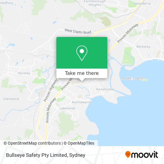 Bullseye Safety Pty Limited map