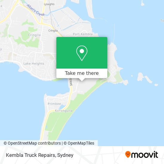 Mapa Kembla Truck Repairs