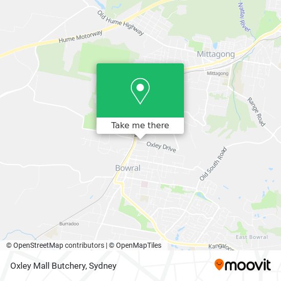 Oxley Mall Butchery map