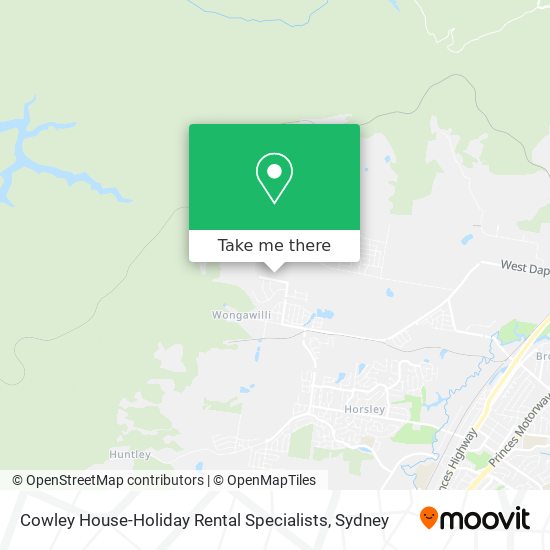 Cowley House-Holiday Rental Specialists map