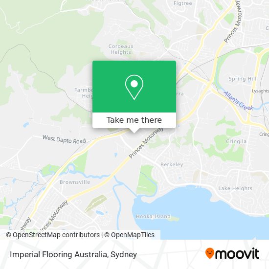 Imperial Flooring Australia map