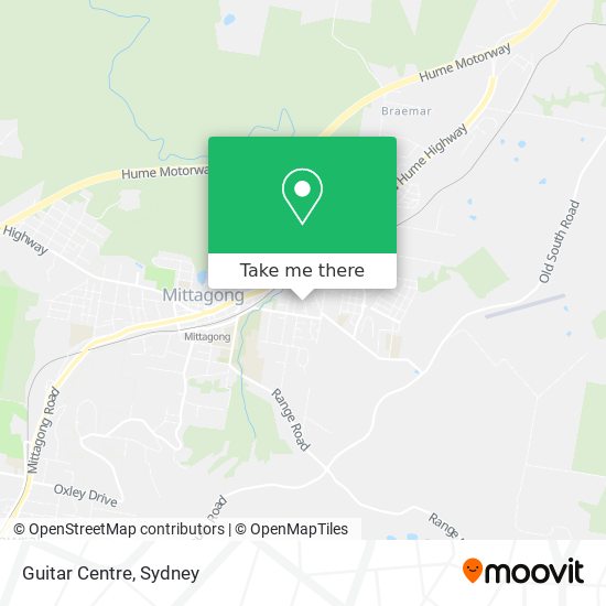 Guitar Centre map