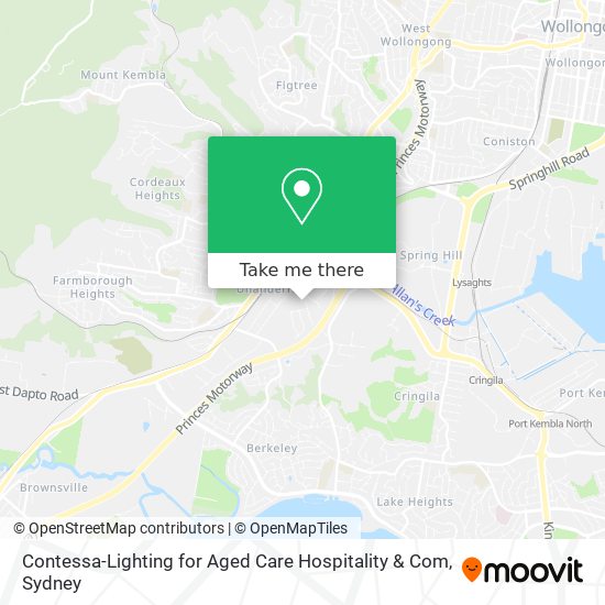 Mapa Contessa-Lighting for Aged Care Hospitality & Com