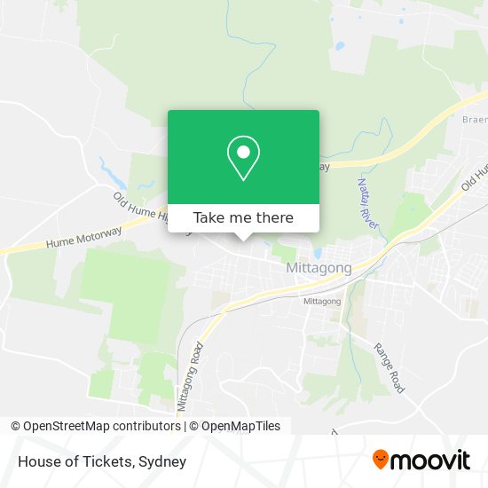 House of Tickets map