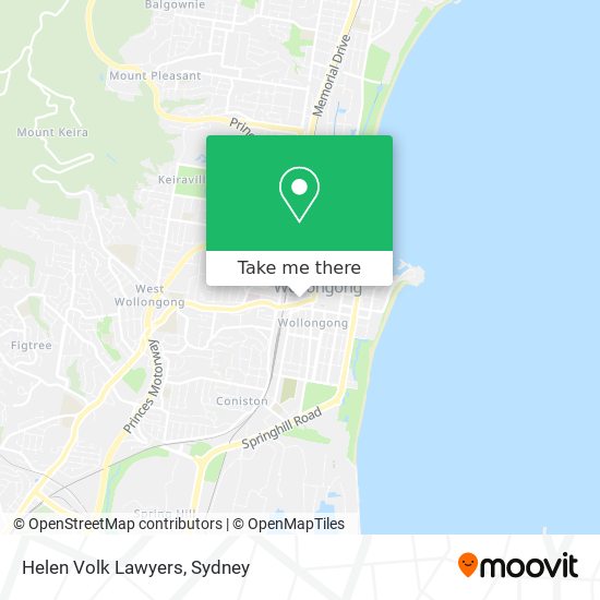 Helen Volk Lawyers map