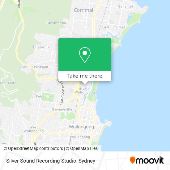 Silver Sound Recording Studio map