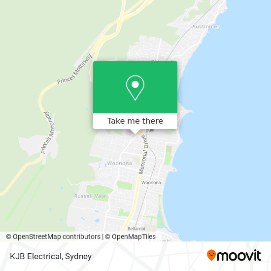 KJB Electrical map