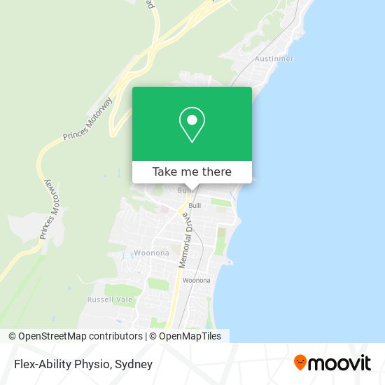 Flex-Ability Physio map