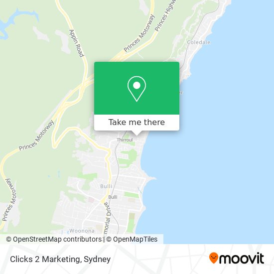 Clicks 2 Marketing map