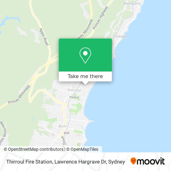 Thirroul Fire Station, Lawrence Hargrave Dr map