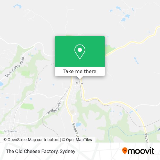 The Old Cheese Factory map