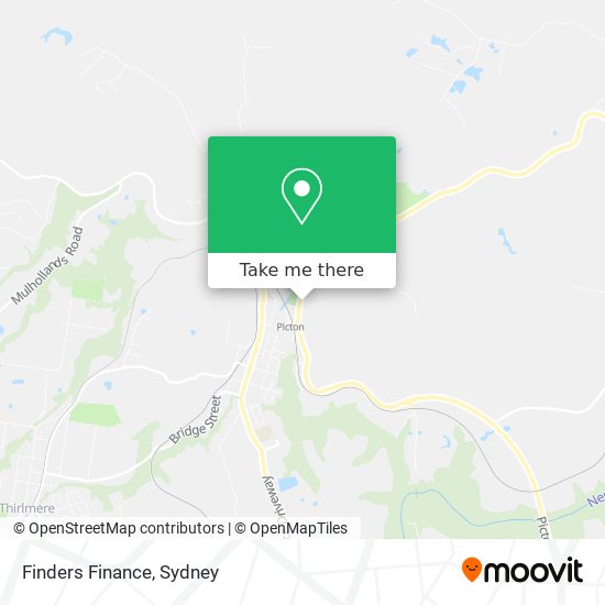 Finders Finance map