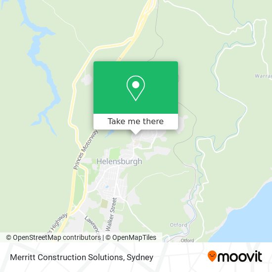 Merritt Construction Solutions map