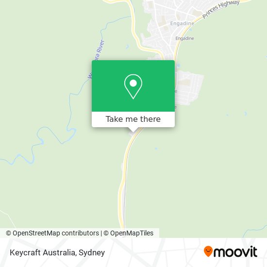 Keycraft Australia map